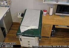 doctor blasts kalani luana's latina ass with cum in pov doggystyle hospital pounding