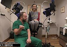 doctor blasts kalani luana's latina ass with cum in pov doggystyle hospital pounding