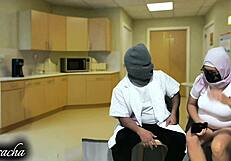 Doctor and Nurse Break Time Leads to Dirty Talk Pussy Licking Fun