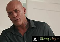 Upset man joins wife lauren phillips doggy fucking stepson!