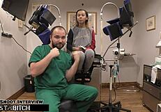 doctor blasts kalani luana's latina ass with cum in pov doggystyle hospital pounding