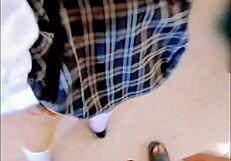 morra mexicana cogida por enmascarado 😈 creampie sorpresa en su cuarto 👅💦