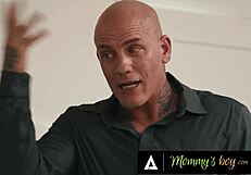 Upset man joins wife lauren phillips doggy fucking stepson!