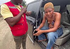 Skinny Police Babe Banged Hard by Stranger in Office Group
