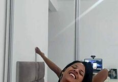 Hot Latina MILF Flashes Lingerie at Party for Wild Cums!