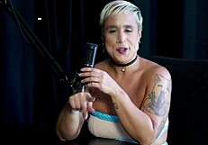 Naked blonde gets massage after regretting promised all-night fuck with just joana on sheer red