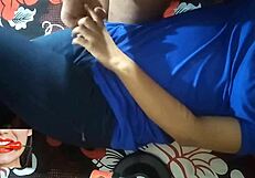 neighbor pounds manali's wet bride pussy on honeymoon creampie