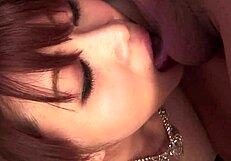wanna see this big tits babe's tight pussy drilled doggystyle rough by old guy?