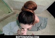Bottommom Artemisia Love Fucks Stepmom In Bath With Pov Boob And Pussy Action