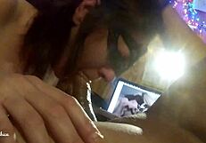 BENT OVER MY SUBMISSIVE STEPSIS GETS POUNDED HARD AT MIDNIGHT!