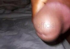 damn kingofxofficial your huge cock cums so hard in that solo handjob