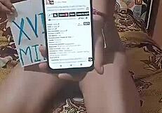 exhibitionist big ass flashing handcuffs tease