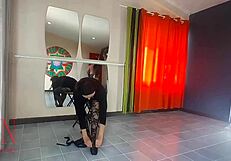 wanna spank that ballerina ass? teacher regina noir punishes her mouth pussy in class domination