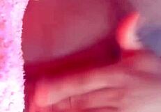 meladinho trans takes thick dildo deep in tight cuzinho