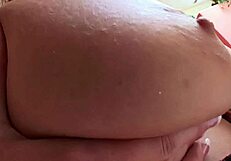 Two hot brunettes take big cock to screaming orgasms!