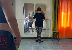wanna spank that ballerina ass? teacher regina noir punishes her mouth pussy in class domination