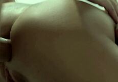 silvia dellai craves boyfriend's slow romantic anal spooning deep inside her