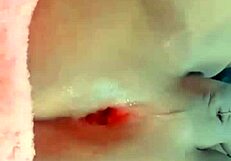 meladinho trans takes thick dildo deep in tight cuzinho