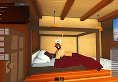 ROBLOX Demon Girl's Big Ass and Tits Punished Hard in Garage!