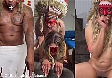 damn mahogany jane and birmingham's goat fuck with huge cocks till orgasm pov