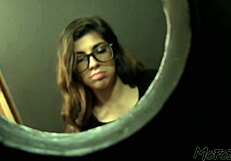 Holy shit, this young 18+ amateur deepthroats a monster cock till she orgasms sloppy wet!
