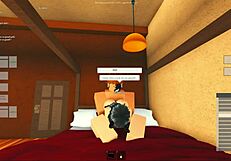 ROBLOX Demon Girl's Big Ass and Tits Punished Hard in Garage!