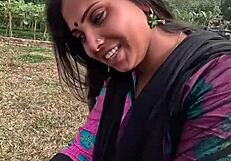 Bengali bhabi indulges in steamy romantic ranch sex with sexy indian lover