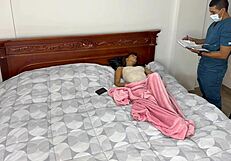 Doctor's Massive BBC Ravages Skinny 18YO Latina Patient's Tight Pussy