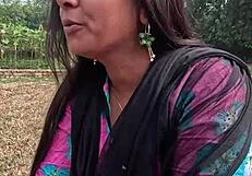 Bengali bhabi indulges in steamy romantic ranch sex with sexy indian lover