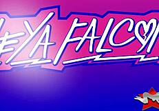 chris blackwood and kris k dominate leya falcon's curvy ebony holes hard!