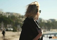 french blonde anouk with big tits and small waist anal fucked hard