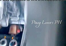 Pinay Cutie Rides Cock in Public Car Scandal Cowgirl