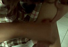 i catch stepdaughter shaking huge ass in shower then fuck her pussy