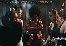 hailey rose lulu chu penny barber devour curvy ebony asses in hardcore lesbian frenzy