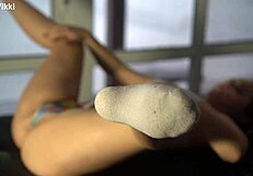 WOW, Homemade Sheer Yoga Tease by Misssvikki?