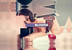 my hot blonde gf's first sloppy deepthroat blowjob and footjob pov