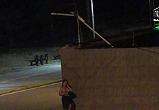 African Couple Caught Naked on Beach Security Cam Full Vid