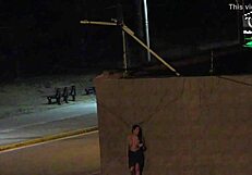 African Couple Caught Naked on Beach Security Cam Full Vid