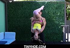 oh man i'm stuck under the desk as stepbro fucks my tiny latina teen pussy violet gems