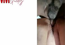 Beautiful Brunette Nympho Perky Ass Smooth Pussy Nerdy Face Massage Craving