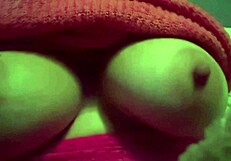 damn italian milf artemisia love bounces her huge natural tits solo