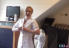 oh god that british nurse's mouth feels so good on my cock