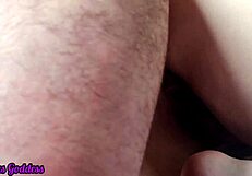 curious goddess hides her hot milf secrets in hairy pussy play deepthroat swallows and big ass tease