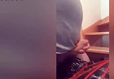 larve sophie all chained up and submissive in her momified bondage session today