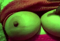 damn italian milf artemisia love bounces her huge natural tits solo
