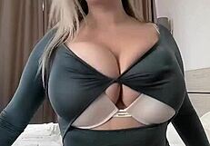 Juicy Natural Big Tits Get Massaged Before Bed Fucking Craving Fills Me Up