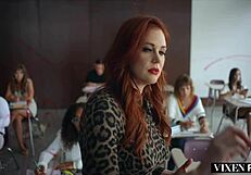 Vixenplus Maitland Ward Rides Student Cock in Dark Cuckold Lesson