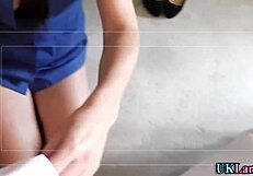 oh god that british nurse's mouth feels so good on my cock