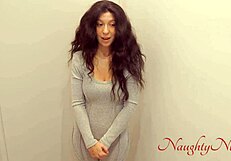 Curvy neighbor milf begs for monster cock creampie insemination in doggystyle