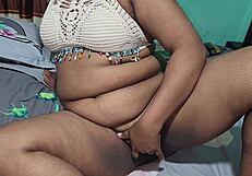 Husband Slams Fat Wife's Big Tits In Hardcore Bedroom Pounding